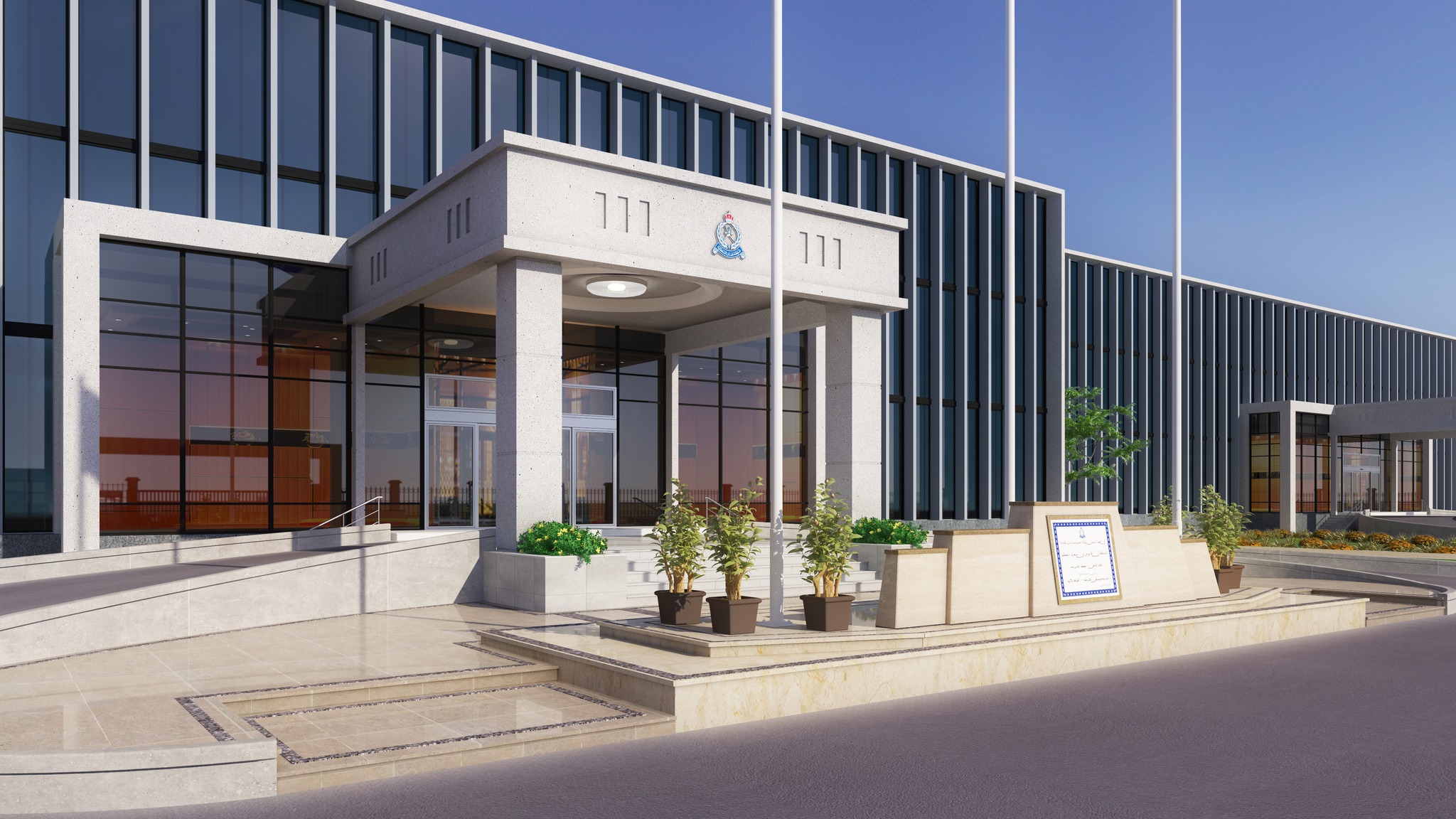 ROP Data Center - Nizwa Acadmy - Arch, ST, MEP Design